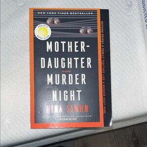 Mother-Daughter Murder Night by — Black & Orange Hardcover Book